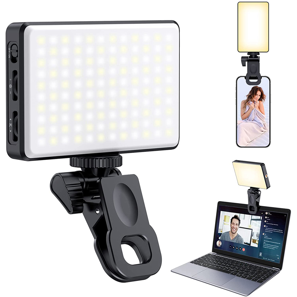 Webcam Ring Light - LED Selfie Light Phone Fill Light