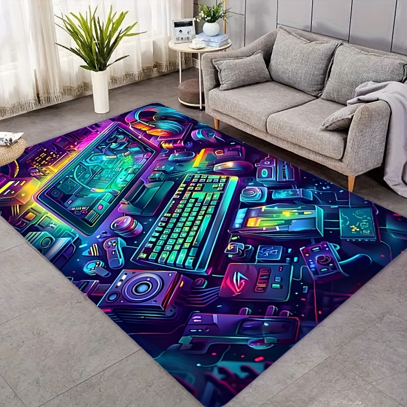 Cyberpunk Gaming Rug Flannel C - огляд і ціна Esports Gaming Live
