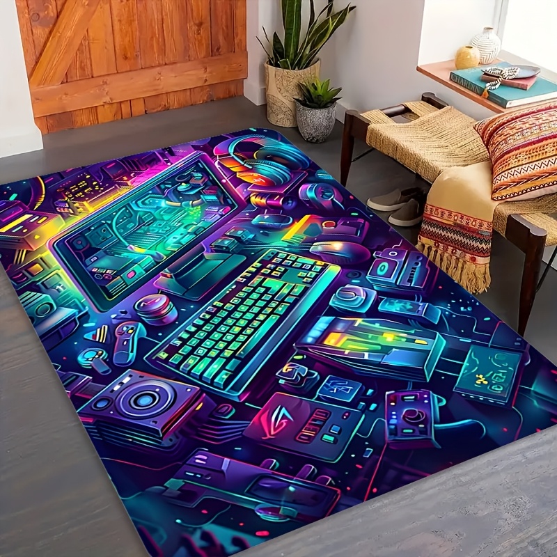 Cyberpunk Gaming Rug Flannel C - огляд і ціна Esports Gaming Live