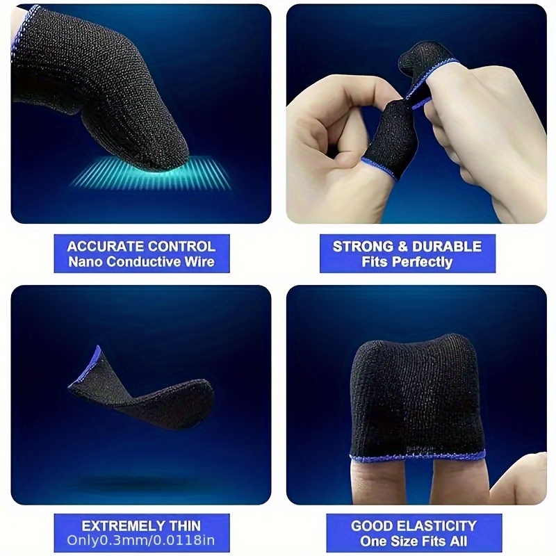 40pc Mobile Game Fingertip Glo - огляд і ціна Esports Gaming Gloves