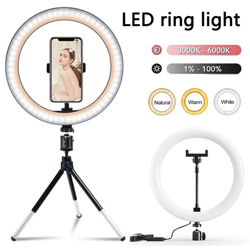 12 inch LED Ring light Photogr - огляд і ціна Webcam Ring Light