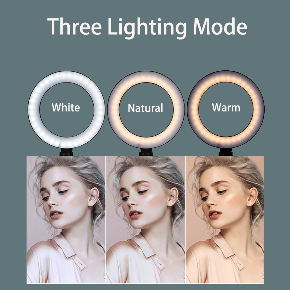 6inch Ring Light with Tripod L - огляд і ціна Webcam Ring Light