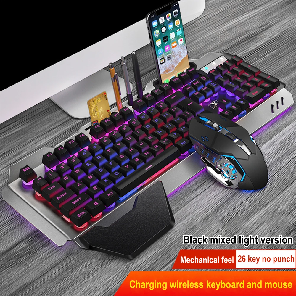 K680 Rechargeable 2.4G wireles - огляд і ціна Esports Gaming Keyboard And Mouse