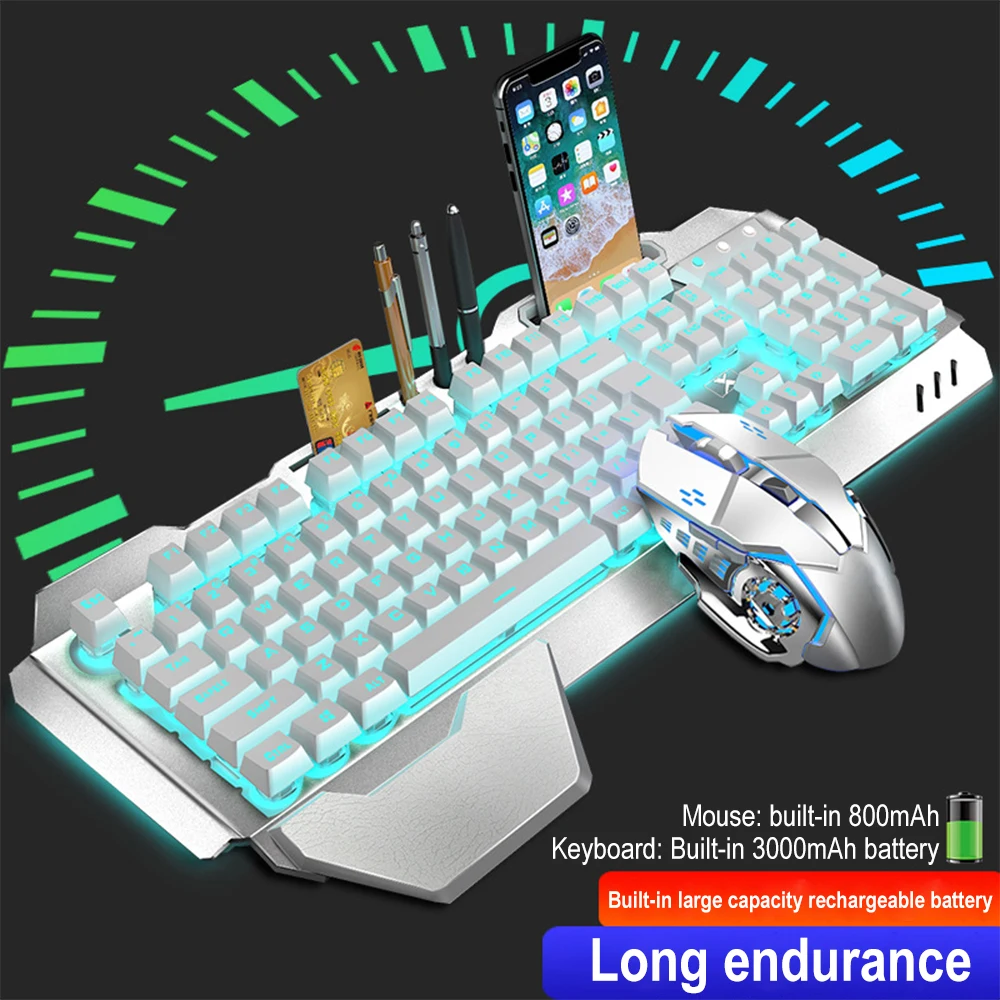 K680 Rechargeable 2.4G wireles - огляд і ціна Esports Gaming Keyboard And Mouse