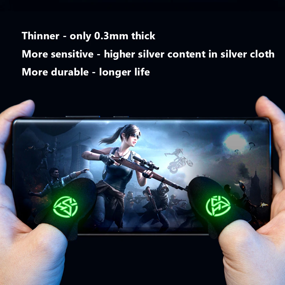 6Pcs Mobile Game Fingertip Glo - огляд і ціна Esports Gaming Gloves