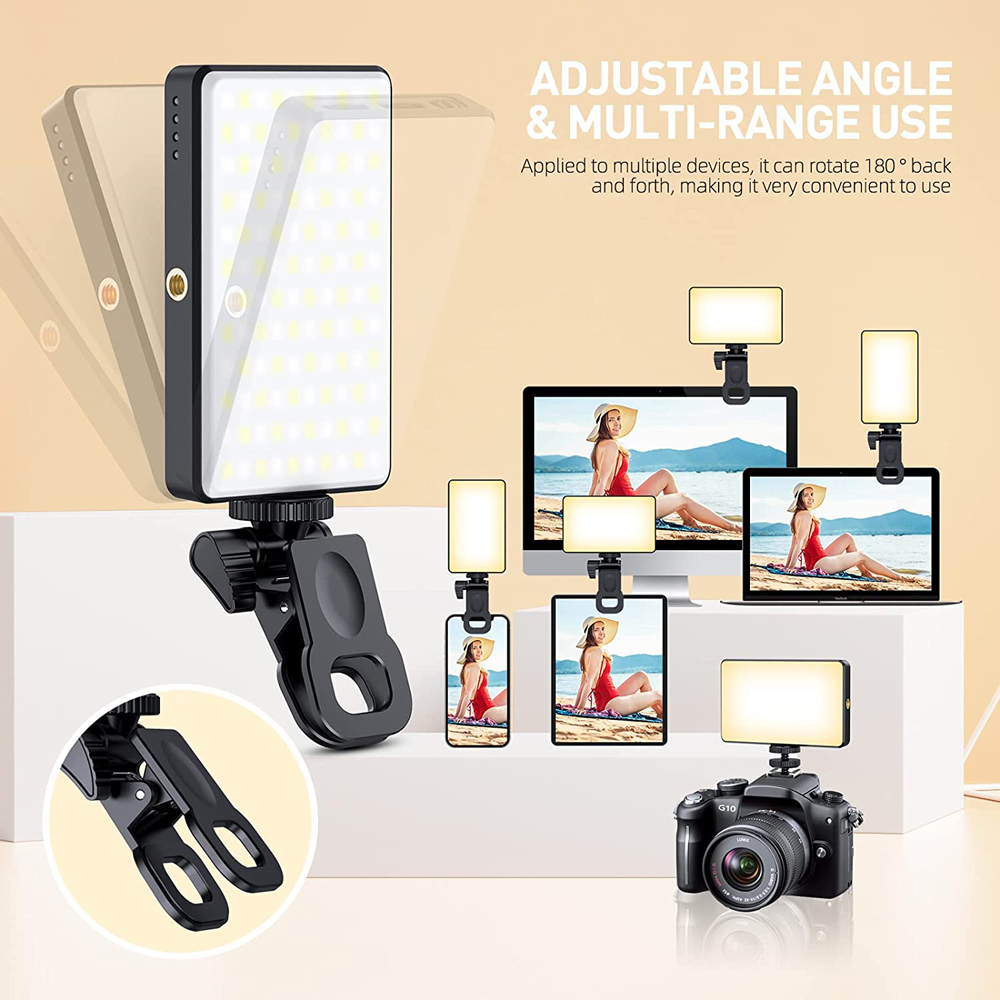 LED Selfie Light Phone Fill Li - огляд і ціна Webcam Ring Light