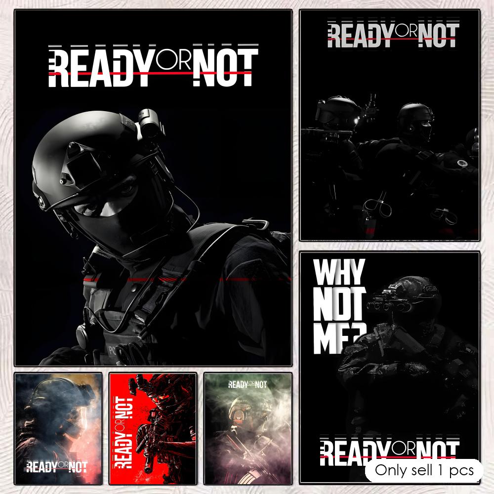 R-Ready or N-NotS Poster HD Wa - огляд і ціна Esports Gaming Lounge