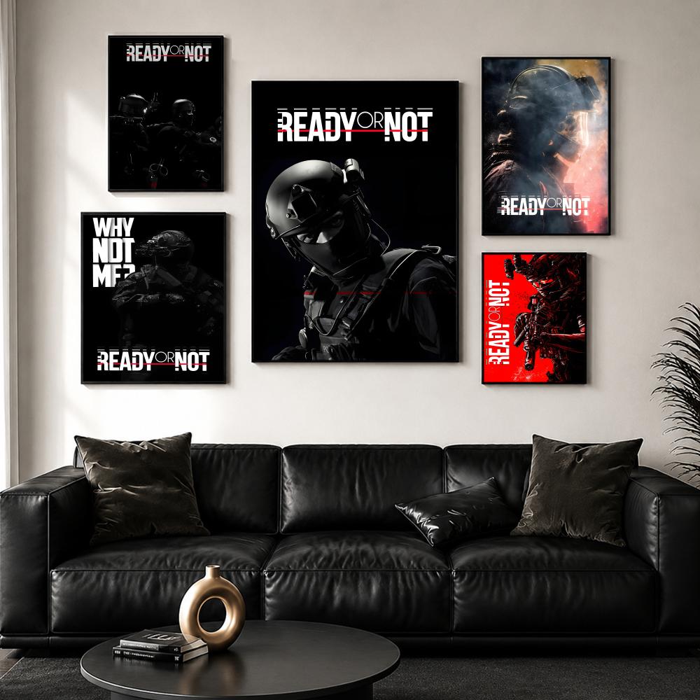 R-Ready or N-NotS Poster HD Wa - огляд і ціна Esports Gaming Lounge