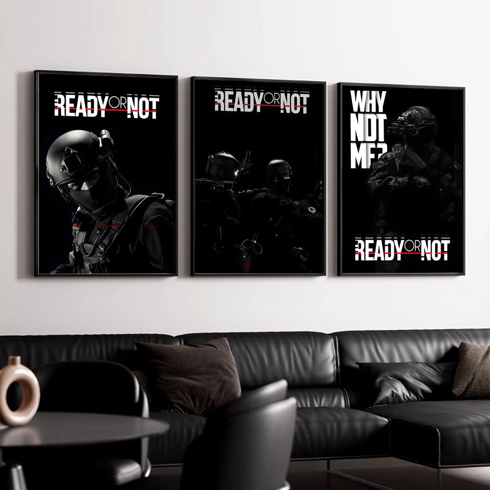R-Ready or N-NotS Poster HD Wa - огляд і ціна Esports Gaming Lounge