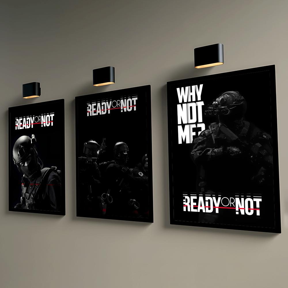 R-Ready or N-NotS Poster HD Wa - огляд і ціна Esports Gaming Lounge