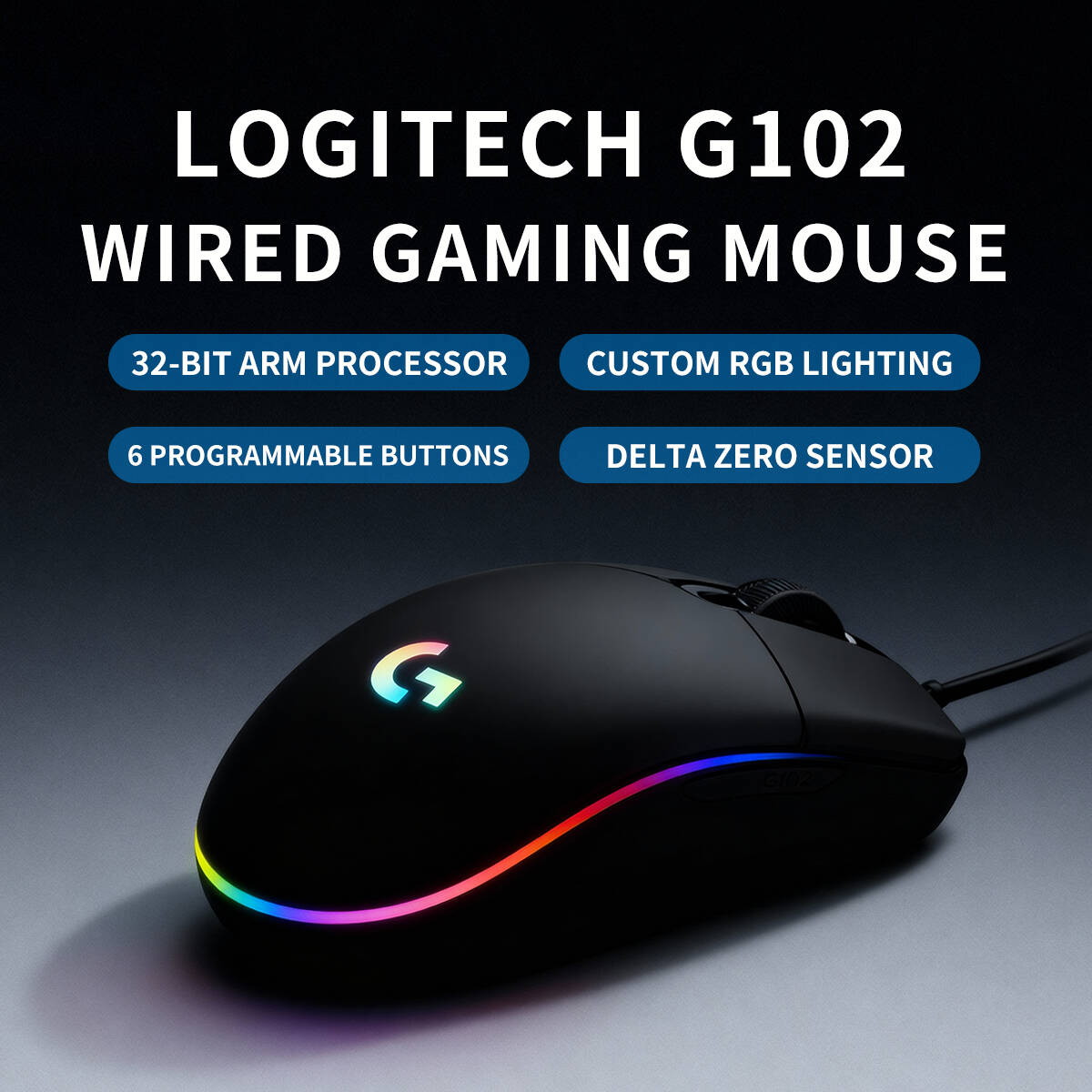 Logitech G102 Prodigy Gaming M - огляд і ціна Esports Online Gaming