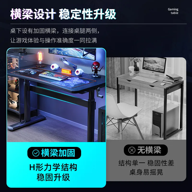 Lifting Computer Desk Desktop  - огляд і ціна Esports Gaming Live