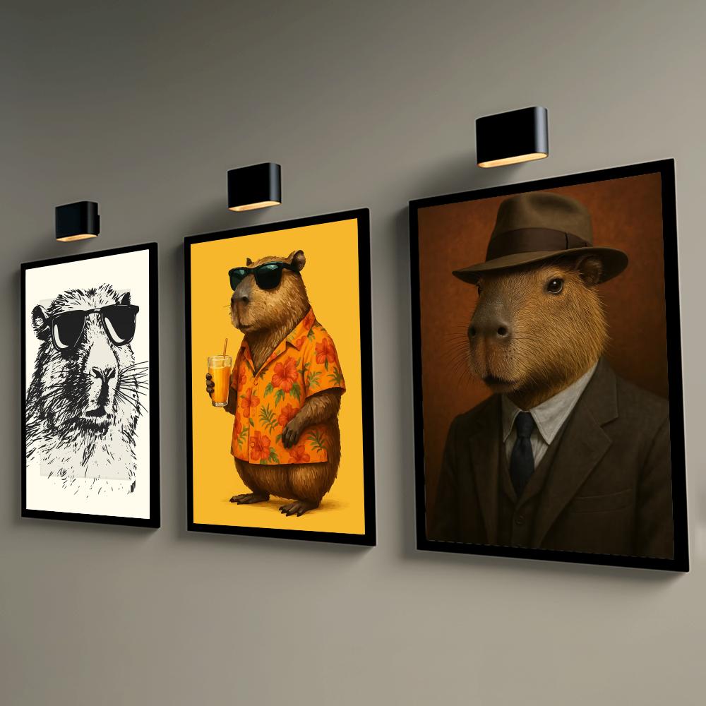 Sunglasses Capybara Print Wall - огляд і ціна Esports Gaming Lounge