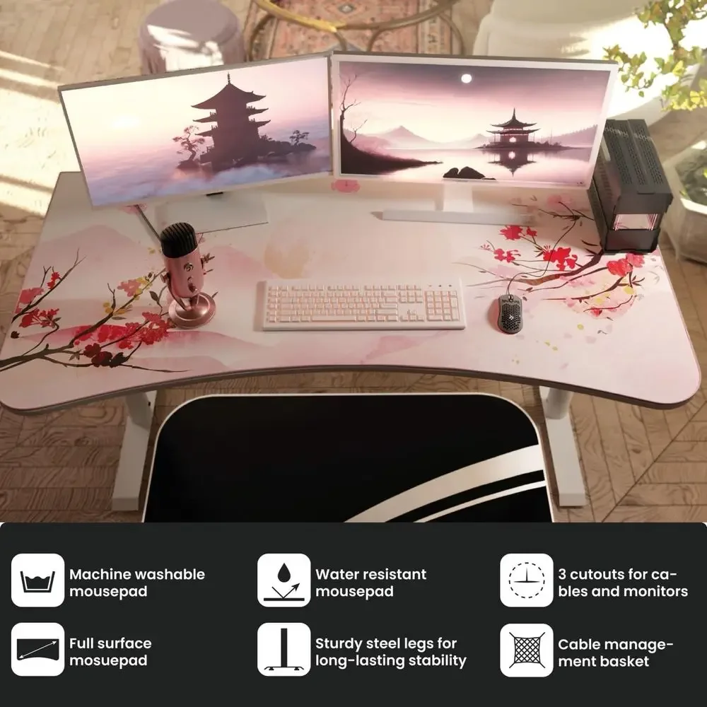 Curved Gaming and Office Desk  - огляд і ціна Gaming Monitor Curved