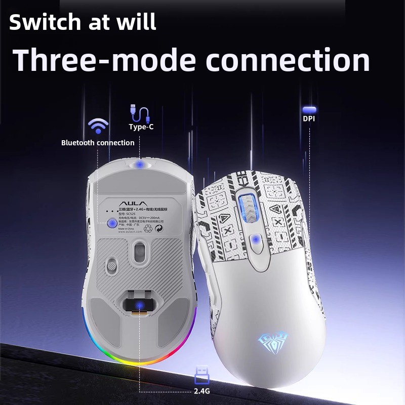 AULA SC525 Wireless Bluetooth  - огляд і ціна Esports Gaming Business