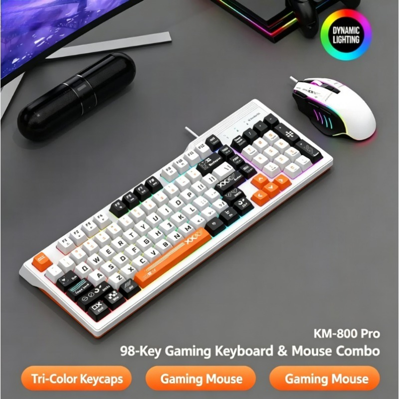 K8pro 3 In 1 Gaming Combo Wire - огляд і ціна Esports Gaming Keyboard And Mouse