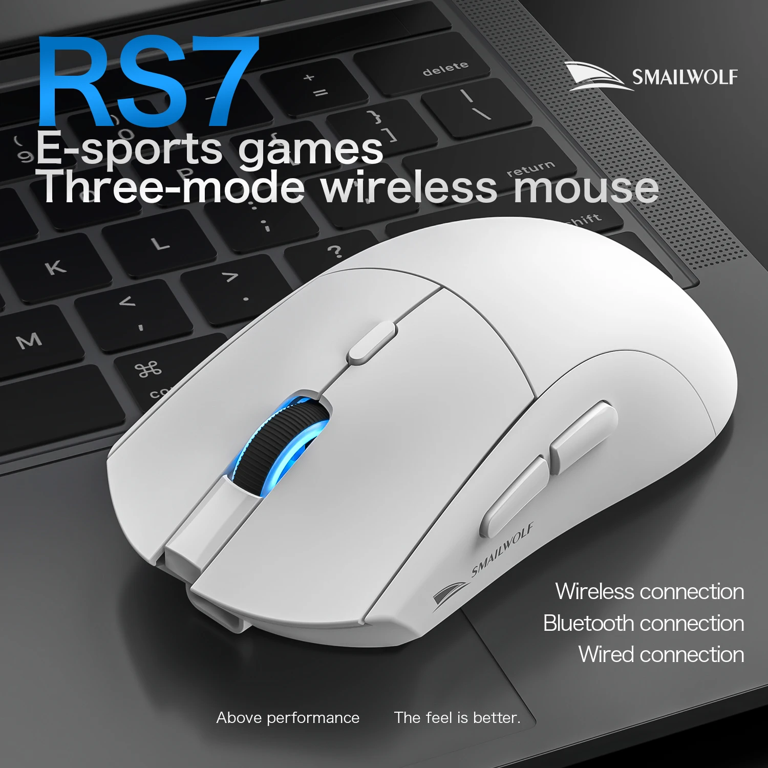 SMAILWOLF RS7 Gaming Mouse Blu - огляд і ціна Esports Gaming Business