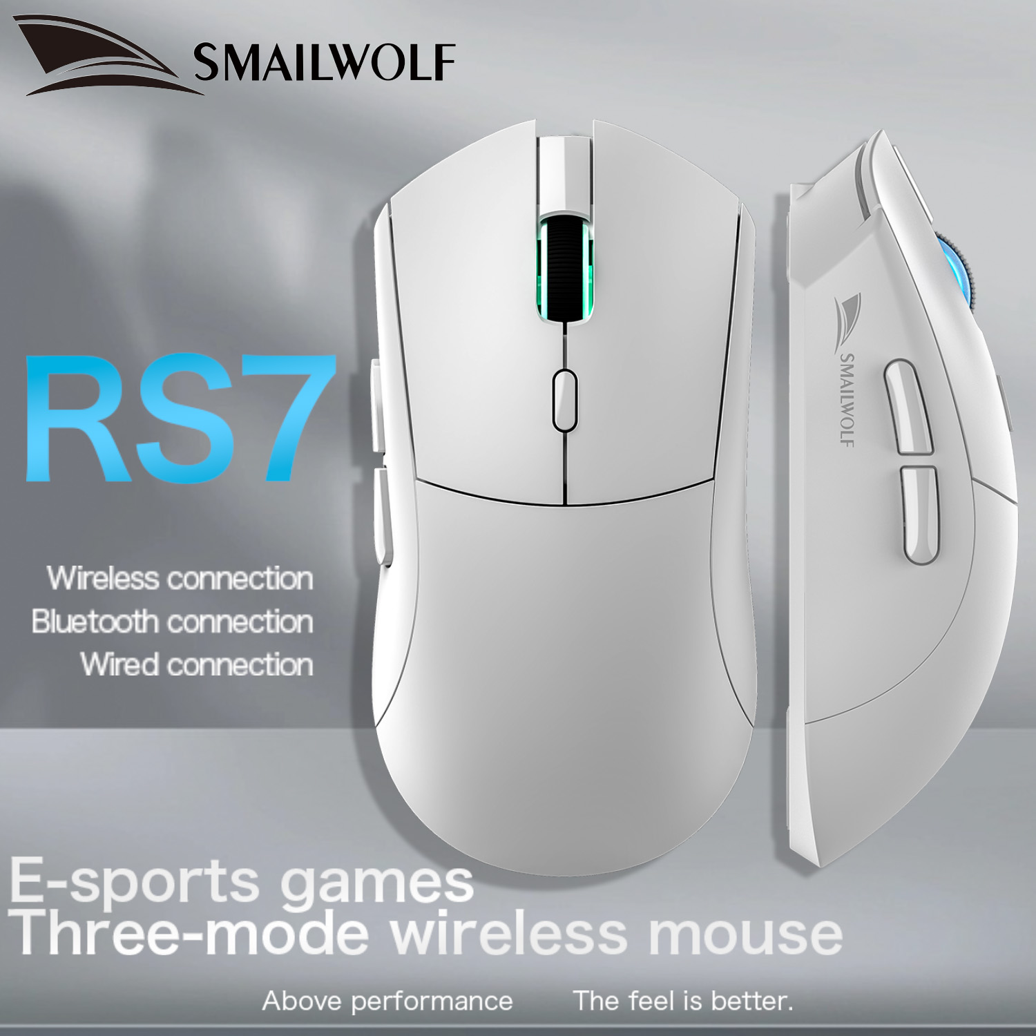 SMAILWOLF RS7 Gaming Mouse Blu - огляд і ціна Esports Gaming Business
