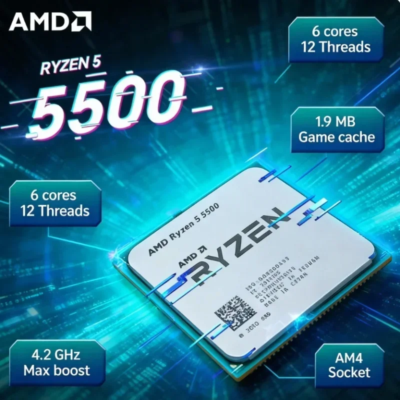 AMD Ryzen 5 5500 E Sports Onli - огляд і ціна Esports Online Gaming
