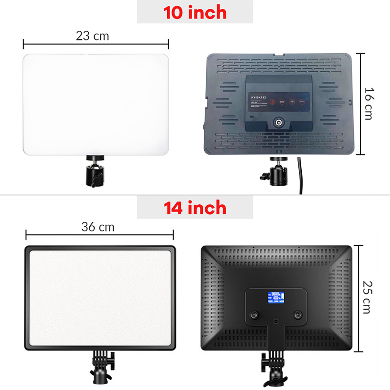 14inch 10inch LED Video Light  - огляд і ціна Webcam Ring Light