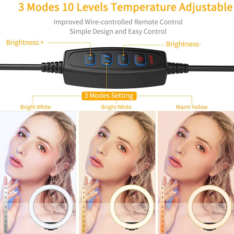 10 inch Selfie Ring Light Phot - огляд і ціна Webcam Ring Light