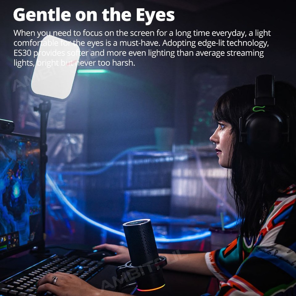 Godox LED Gaming Light ES30 E- - огляд і ціна Esports Gaming Live