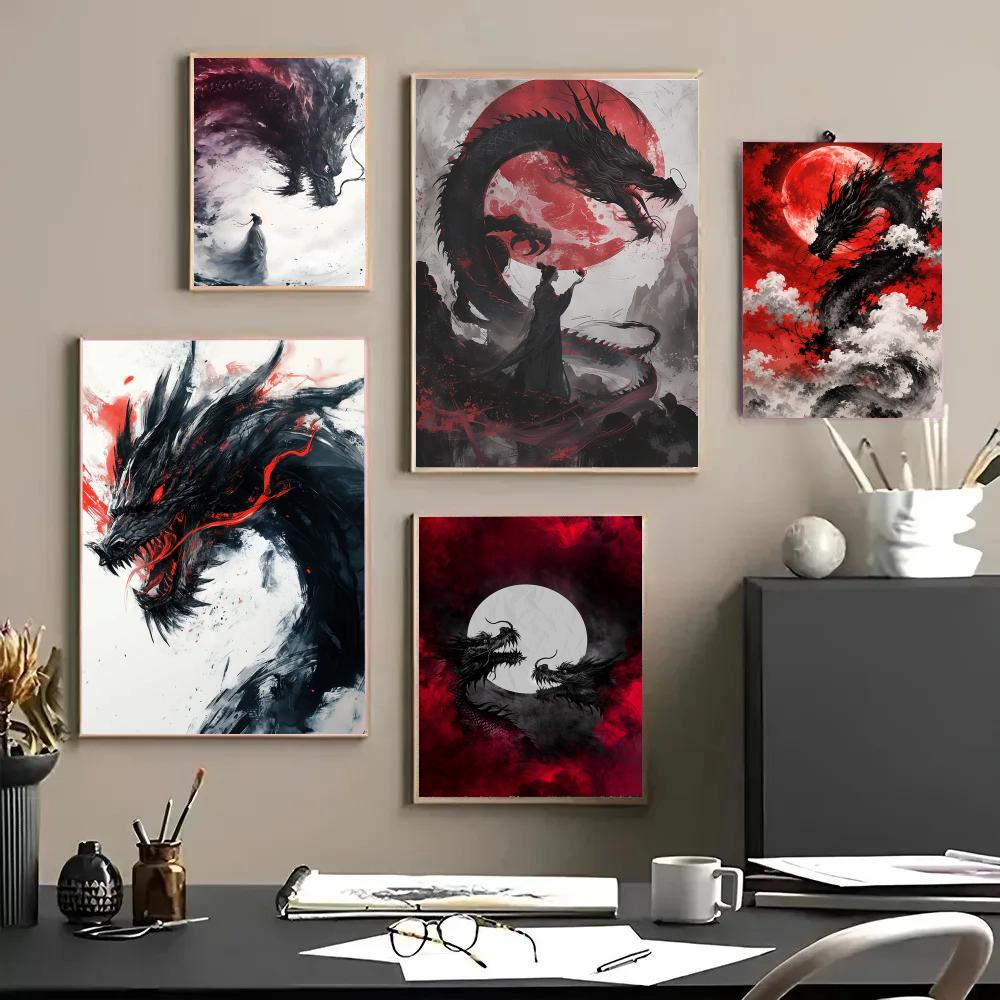 Black Dragon Poster Waterproof - огляд і ціна Esports Gaming Lounge