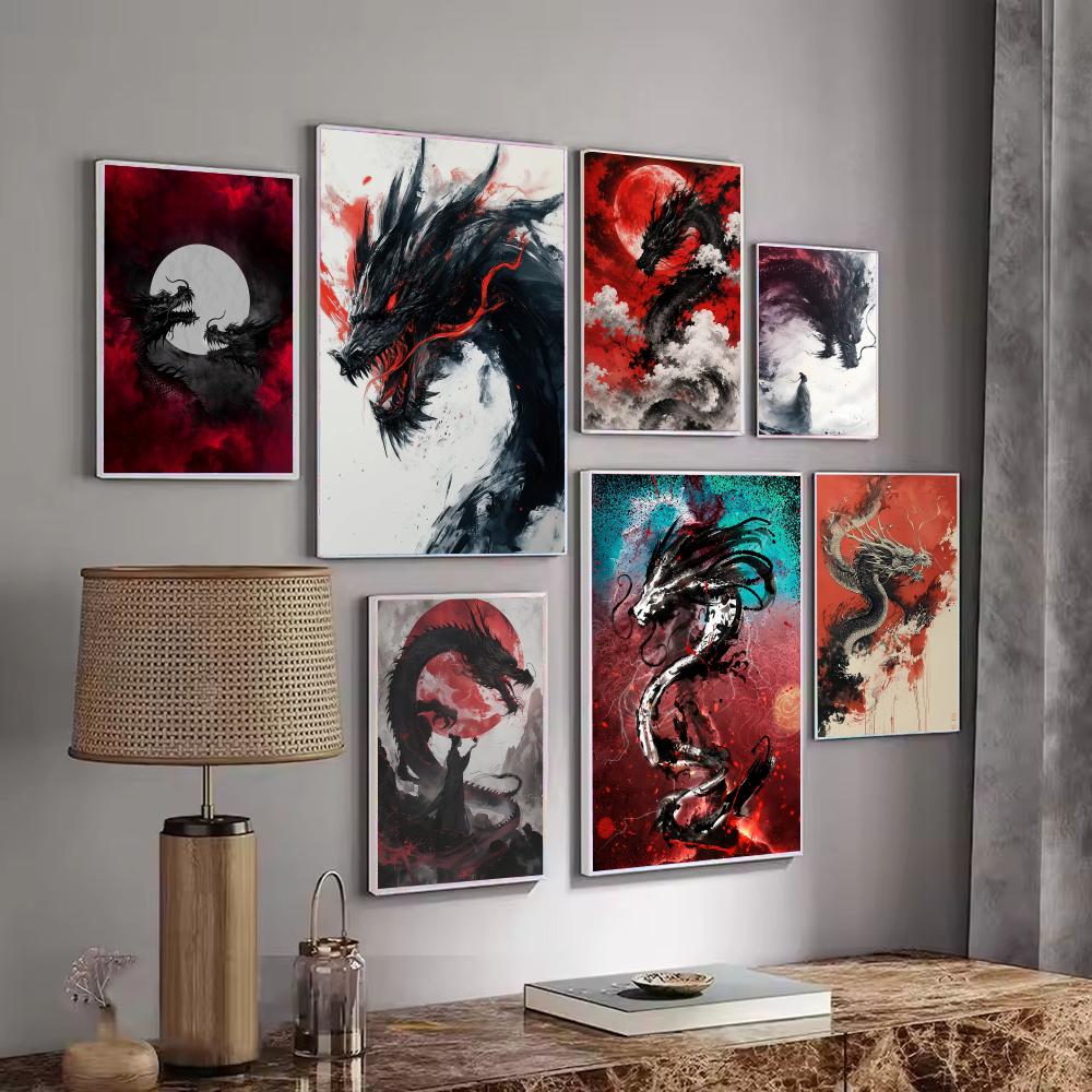 Black Dragon Poster Waterproof - огляд і ціна Esports Gaming Lounge