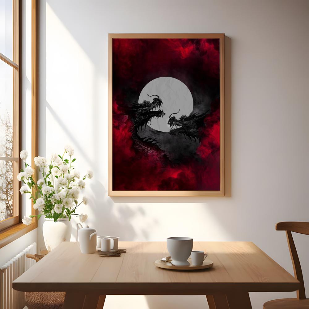Black Dragon Poster Waterproof - огляд і ціна Esports Gaming Lounge