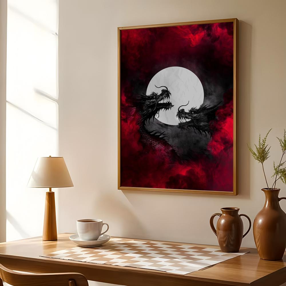 Black Dragon Poster Waterproof - огляд і ціна Esports Gaming Lounge