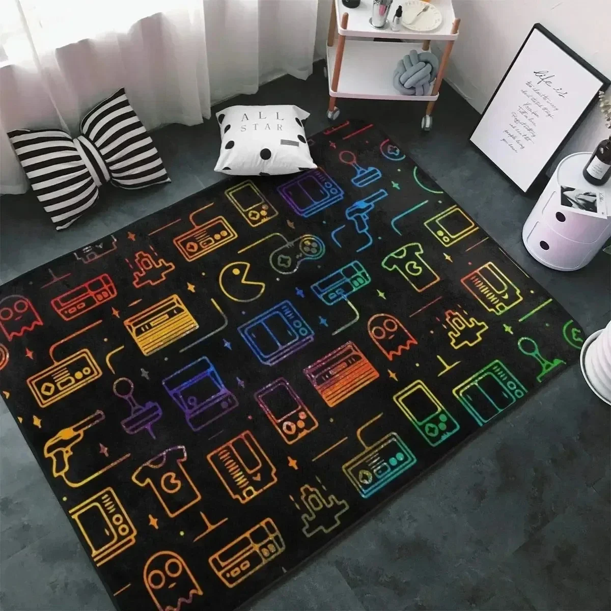 Gaming Rug Esports Black Contr - огляд і ціна Esports Gaming Live